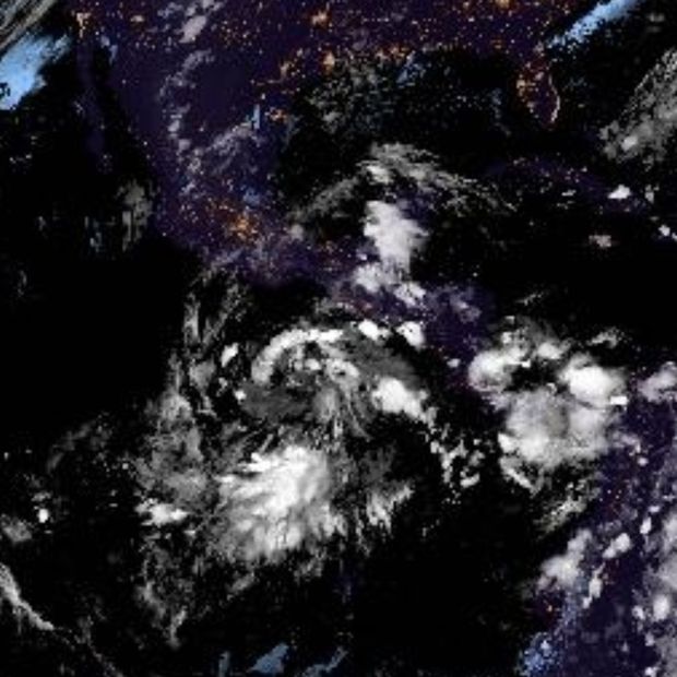 El sistema en vigilancia. Foto: NOAA